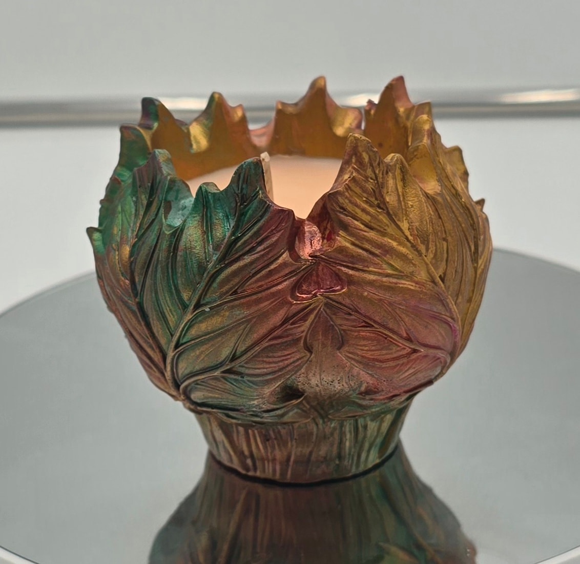 Resin art tray